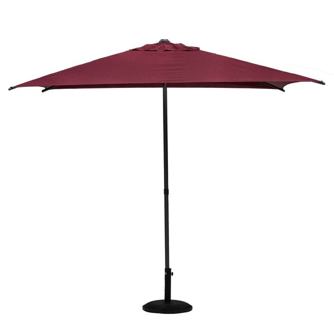 Parasol droit carré inclinable 2,5x2,5m SOYA - HESPERIDE