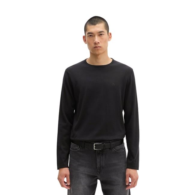 Pull-over regular en mélange de coton et de cachemire bio - MARC O'POLO