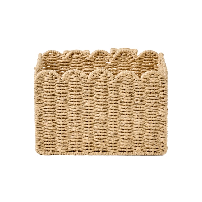 Panier de rangement pour table à langer FESTON Couleur beige <span itemprop=