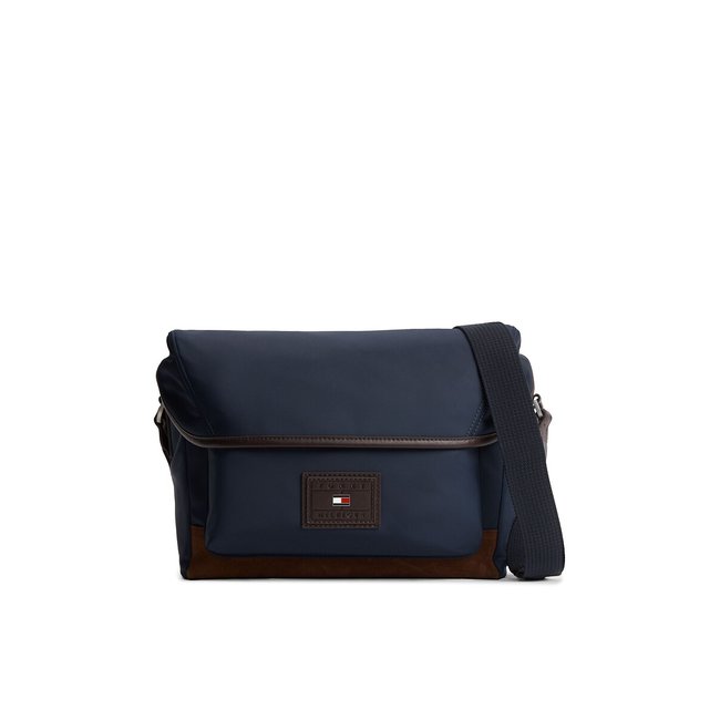 Sacoche à bandoulière, Heritage Satchel bleu marine <span itemprop=