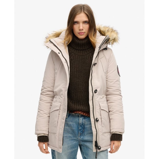 Parka à capuche à imitation fourrure Everest - SUPERDRY