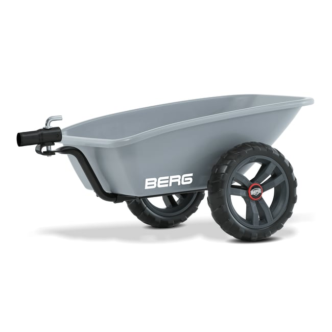 Remorque Trailer S pour kart à pédale Buzzy gris <span itemprop=