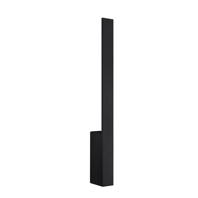 Applique murale Aluminium Noir LED 1 Lahti Couleur noir <span itemprop=