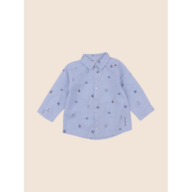 Chemise - Très bon état bleu <span itemprop=
