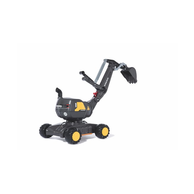 Pelleteuse rollyDigger Volvo EW160 noir et jaune <span itemprop=