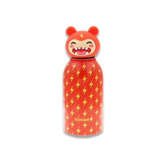 Gourde isotherme monstre rouge, Mimiki Couleur rouge <span itemprop=