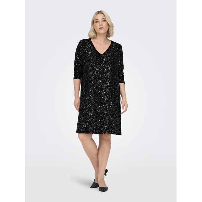 Robe ONLY CARMAKOMA noir - black <span itemprop=