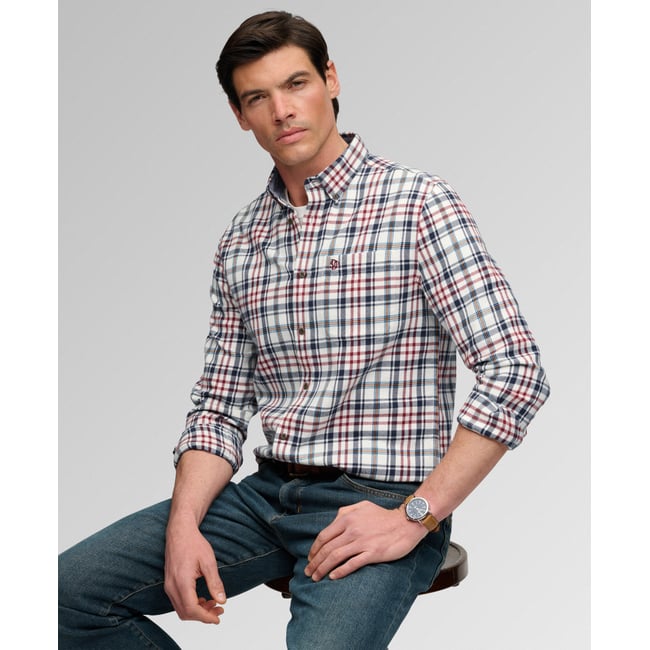 Chemise Lumberjack en Coton à Manches Longues - SUPERDRY