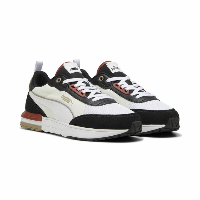 R22 Trainers, white/black, PUMA