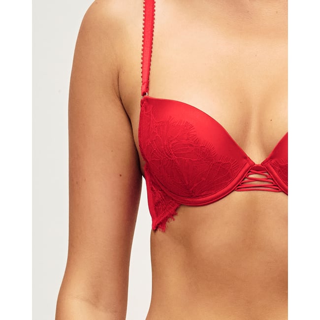 Soutien-gorge push-up en dentelle et laçage LOVESTARIZ - UNDIZ