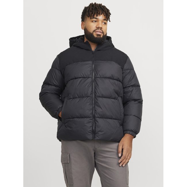 Doudoune JACK & JONES black <span itemprop=