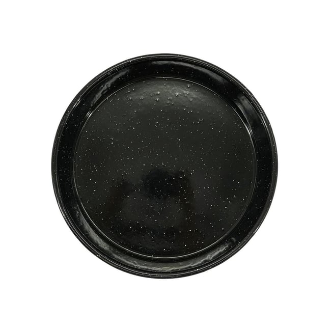 Moule à manqué émaillé 26 cm noir <span itemprop=