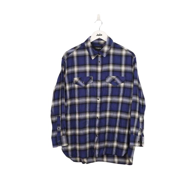 Chemise en coton - Très Bon État bleu <span itemprop=