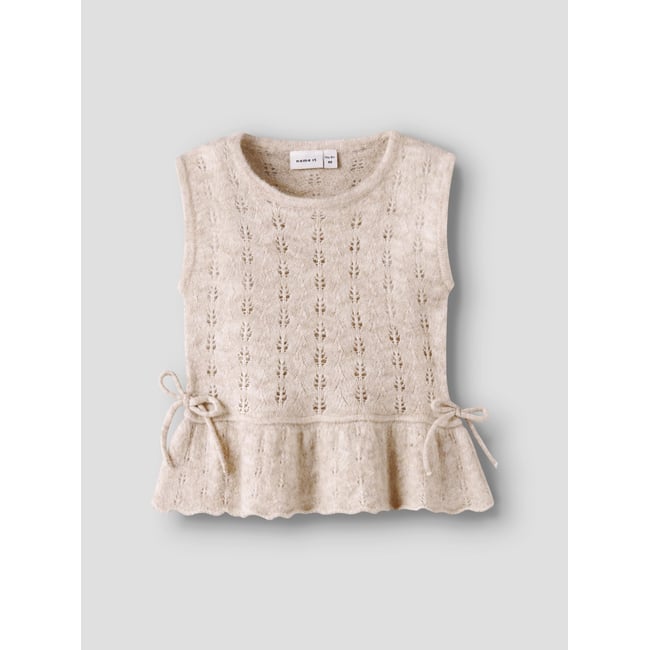 Gilet Tricoté peyote melange <span itemprop=