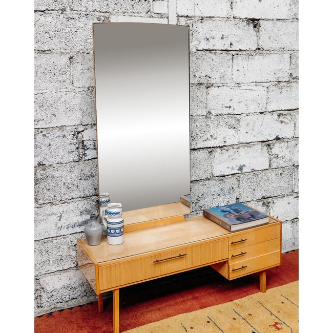 Meuble de rangement en bois Gustave N°138 - Bon état Couleur bois <span itemprop=