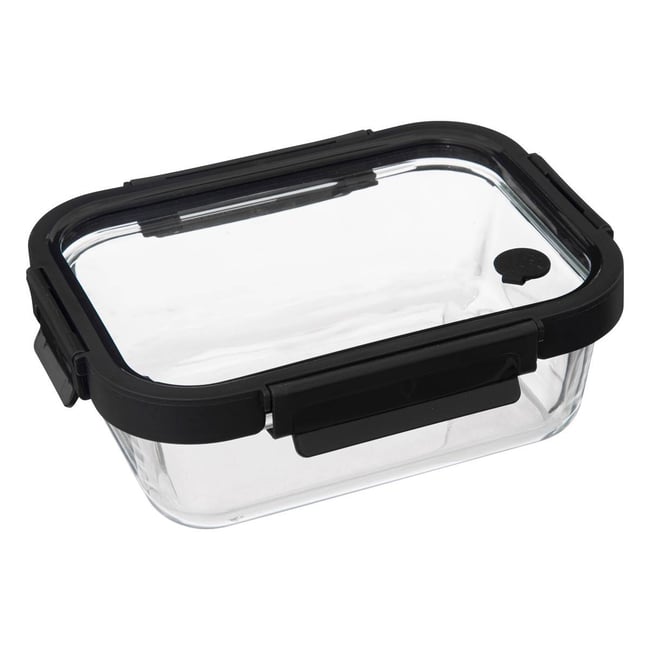 Boîte de conservation verre 0,9L CLIPEAT transparent <span itemprop=