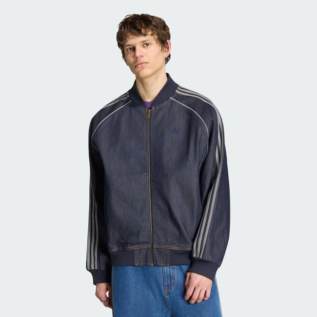 Veste De Survêtement Denim Sst Adicolor indigo denim <span itemprop=