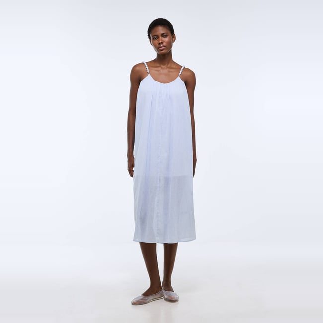 Robe de plage en coton BIO GOTS tornade <span itemprop=