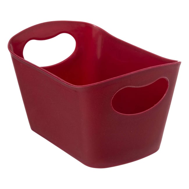 Panier multi-usage rectangulaire BOXY Couleur rouge foncé <span itemprop=