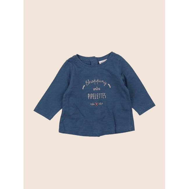 Tee-shirt - Très bon état bleu <span itemprop=