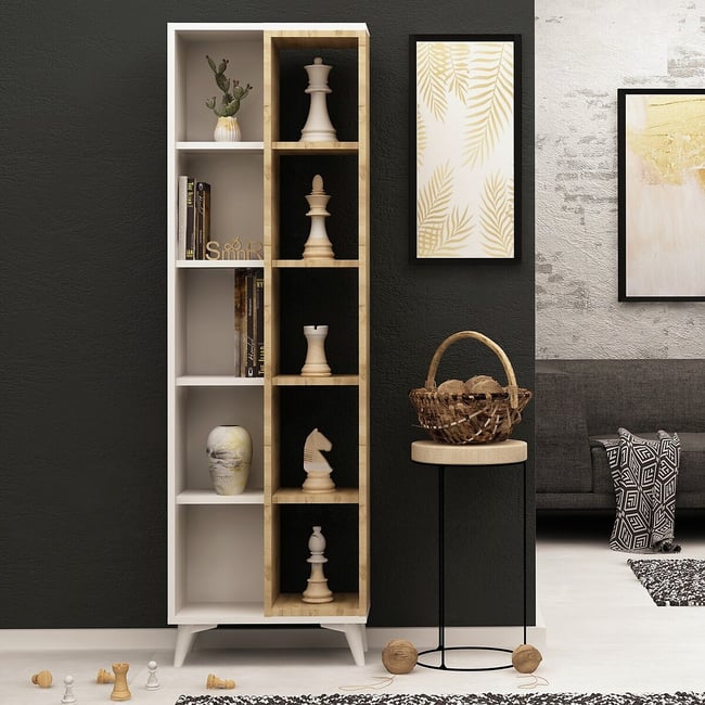 Полка для книг, Enzamu / Энзаму белый SO'HOME