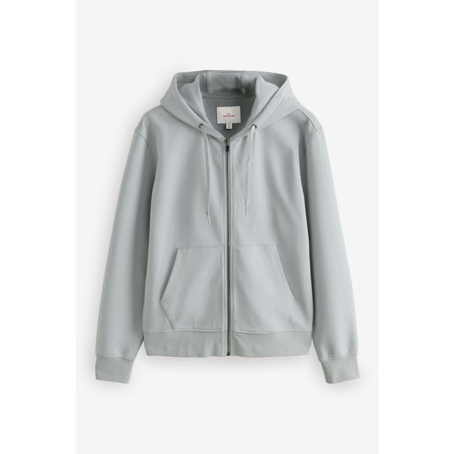 Sweat à capuche zippé en modal doux Signature - NEXT
