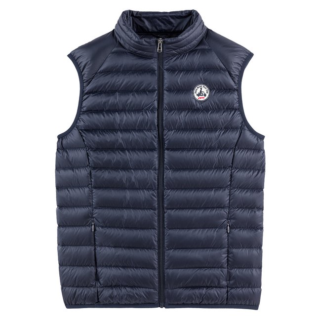 Doudoune sans manches et sans capuche TOM bleu marine <span itemprop=