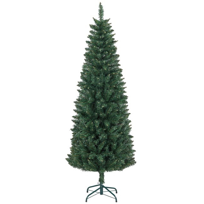 Sapin de Noël Plastique Vert Couleur vert <span itemprop=