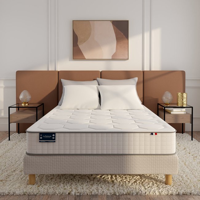 Koudschuim matras en traagschuim 22 cm, 7 zones <span itemprop=