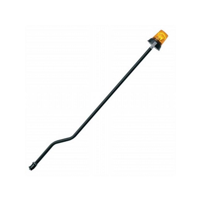 Gyrophare orange sur barre. noir <span itemprop=