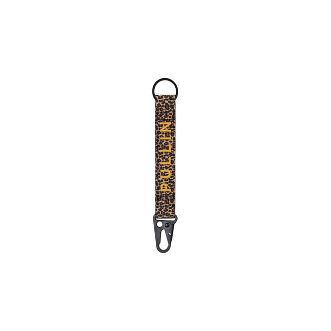 PORTE-CLES HOOK LEOPARD animal <span itemprop=
