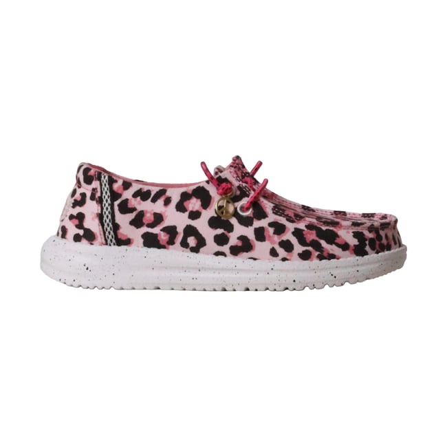 Mocassin  à Lacets Wendy Y Getaway Lace rose - leopard <span itemprop=