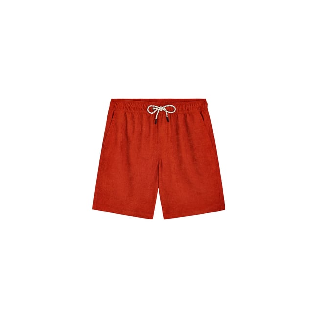 SHORT DE BAIN ROYCOPPER rouge <span itemprop=