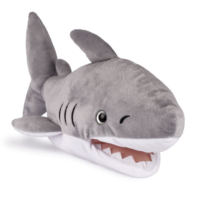 Marionnette Requin gris <span itemprop=