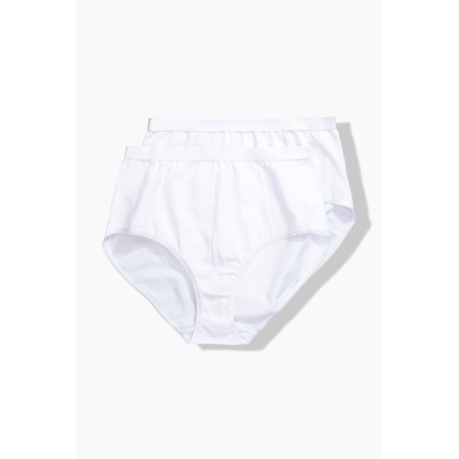 Lot de 2 culottes maxi sculptantes blanc neige <span itemprop=
