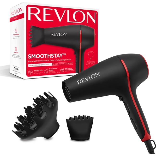 Sèche cheveux Smoothstay RVDR5317 noir <span itemprop=