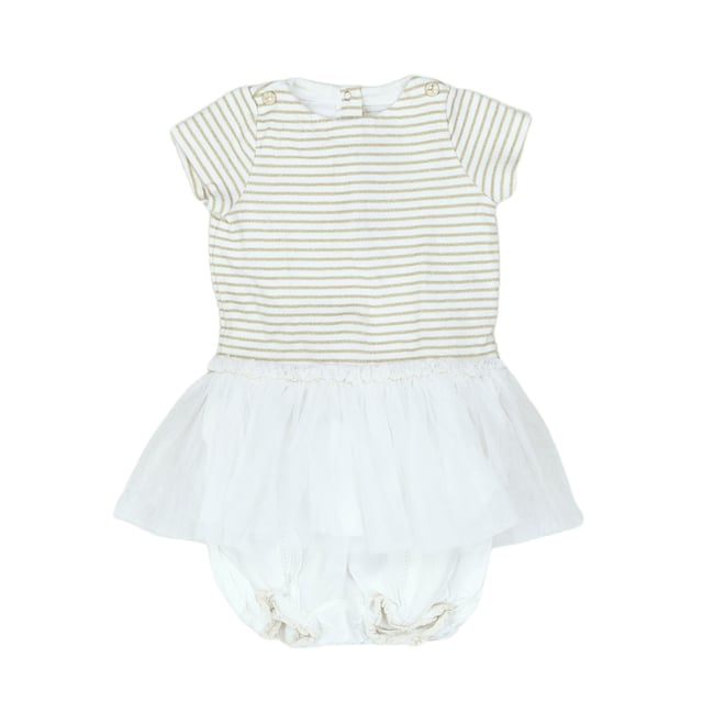 Ensemble bébé - Très bon état blanc <span itemprop=