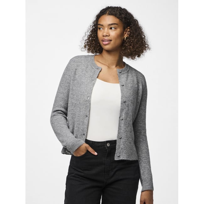 Gilet manches longues col rond - PIECES