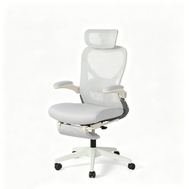 Fauteuil de bureau ergonomique en maille, VONGER - MEUBLES COSY