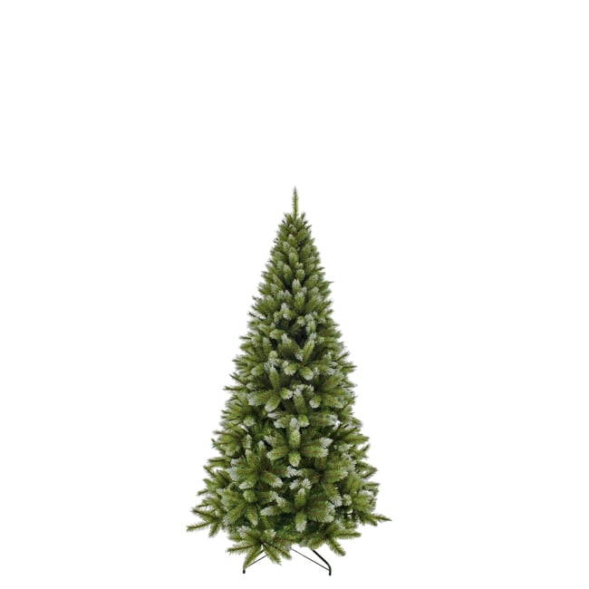 Sapin de Noël artificiel avec LED H120 cm PITTSBURGH Couleur vert <span itemprop=