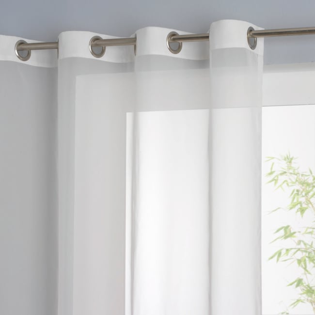 Cortinado com ilhós, Limpo - SO'HOME