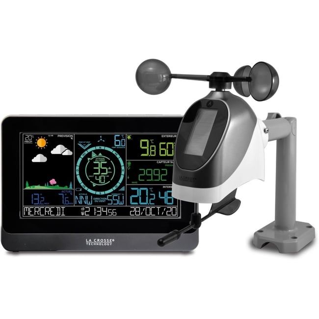 Station météo WS6863 Pro Noir noir <span itemprop=