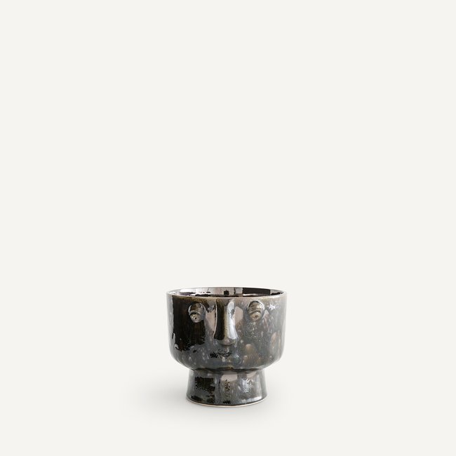 Cache-pot céramique émaillée H15cm, Lesego - AM.PM