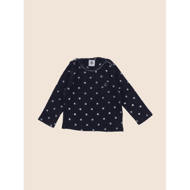 Maillot de corps - Etat satisfaisant bleu <span itemprop=