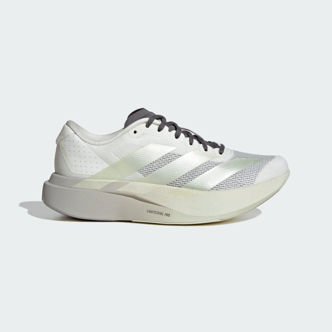 Chaussure Adizero EVO SL off white / ice gold met. / granite <span itemprop=