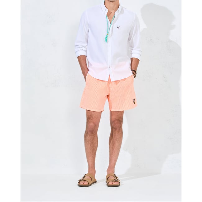 Chemise en coton OXFORD TOGS v002227 <span itemprop=
