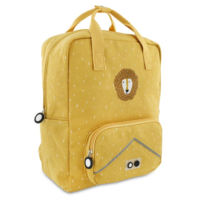 Grand sac à dos enfant jaune mr. lion <span itemprop=