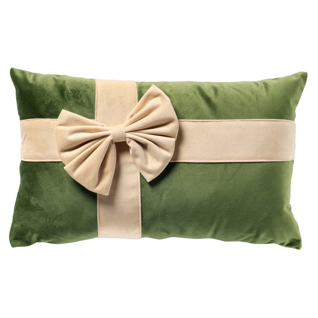 Housse de coussin Cuddle Gift vert <span itemprop=