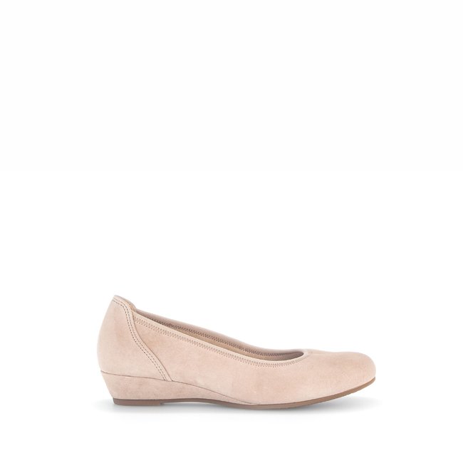 Ballerines compensées en daim à talon compensé recouvert - GABOR