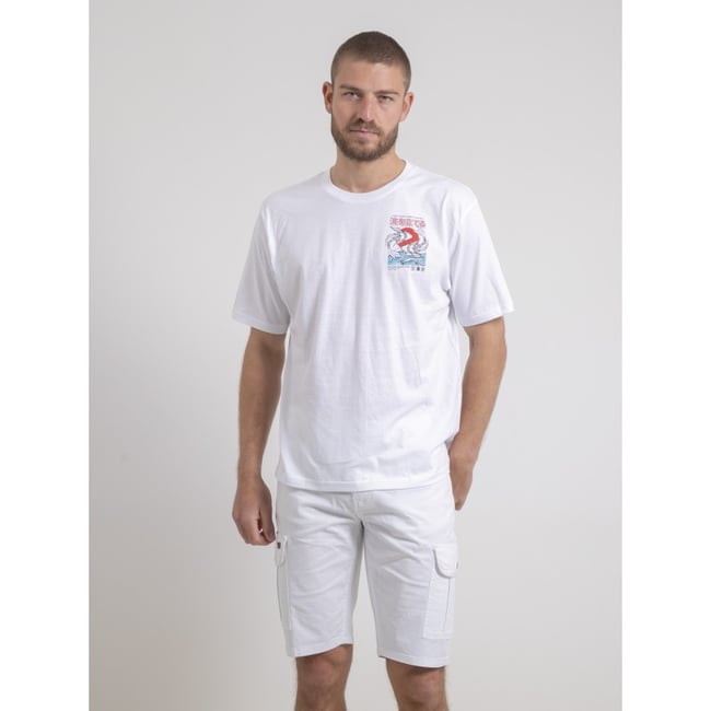 T-shirt Col Rond Oversize Pur Coton Nigorille - RITCHIE